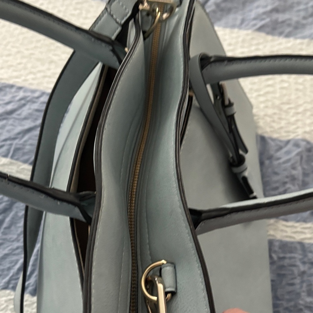 The Limited Slate Blue Satchel - Picture 6 of 8